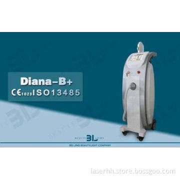 E - light IPL RF System With Acne Freckle Hair Removal Pigm